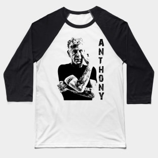 Anthony Bourdain t-shirt Baseball T-Shirt